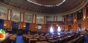 The House of Representatives.  The setting feels fitting as a room for a
legislature that's existed since the time of the original colonies. 
(The room, however, is only a bit more than a century old.)
